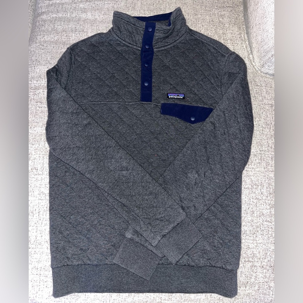 Patagonia Men’s Organic Cotton Quilt Snap-T Pullover